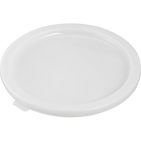Allpoints 22 Qt White Lettuce Buck Et Lid 8009990